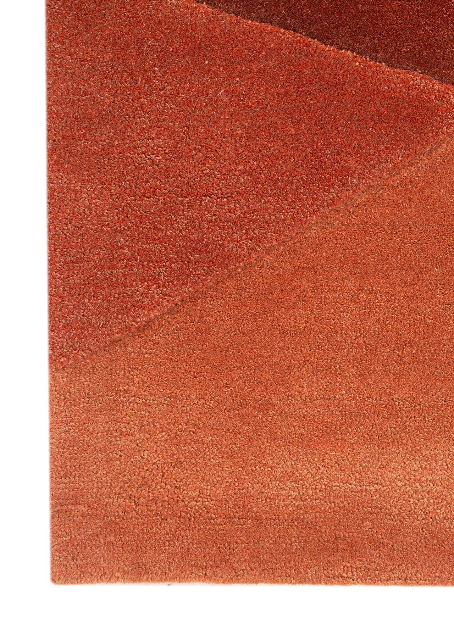 Gold flame hand tufted Rug